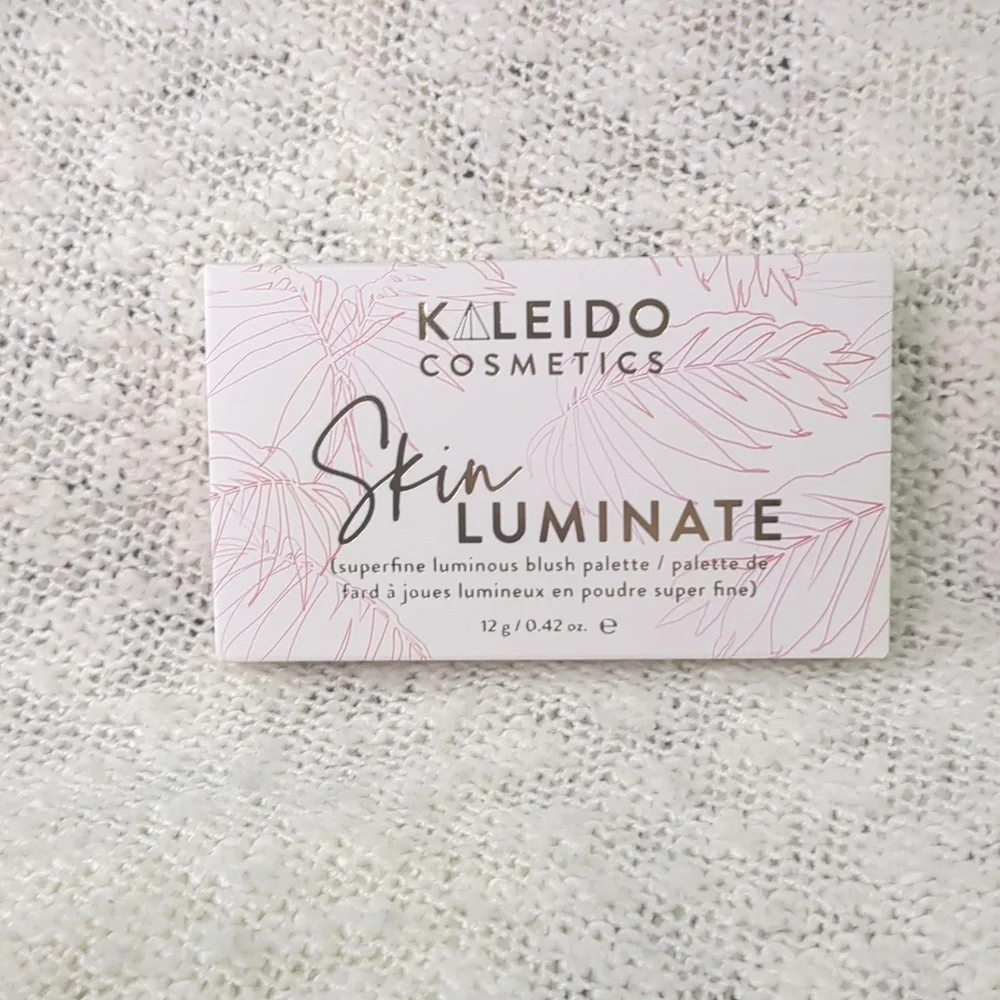 Kaleido Cosmetics Skinluminate Superfine Luminous Blush Palette, 12g/0.42oz